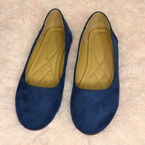 Navy Blue Women's Loafers